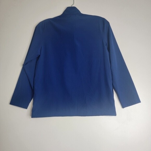 Slazenger Golf Women's Blue Sweatshirt Half-zip Sport Wear Running  Midium EUC - Picture 8 of 8